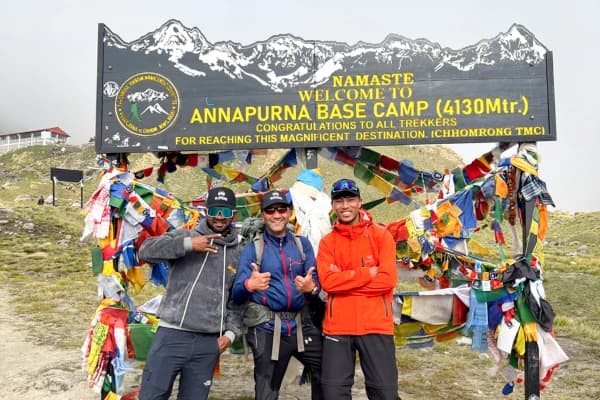 annapurna base camp after flash floods