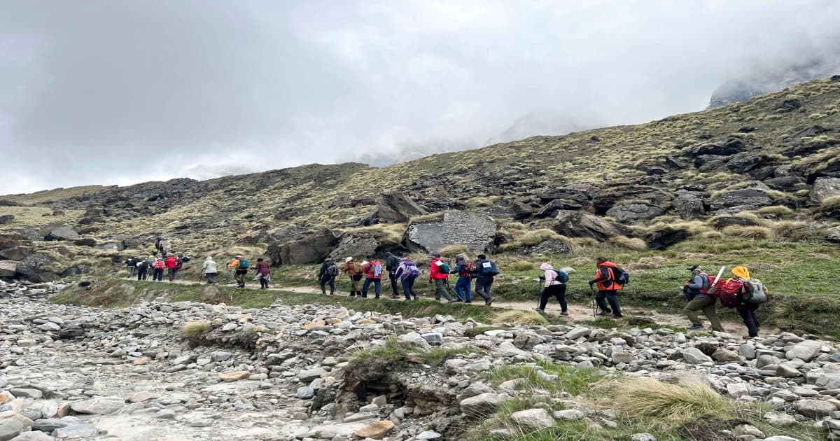 annapurna base camp trek in october