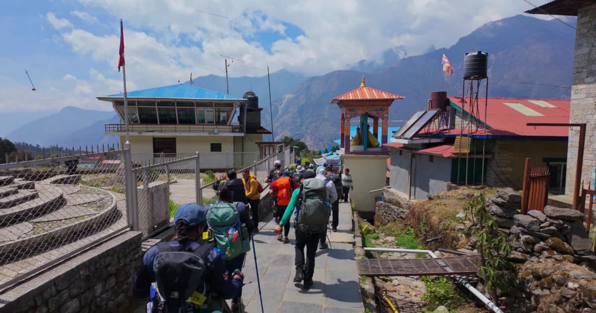 Everest Panorama Trek Route