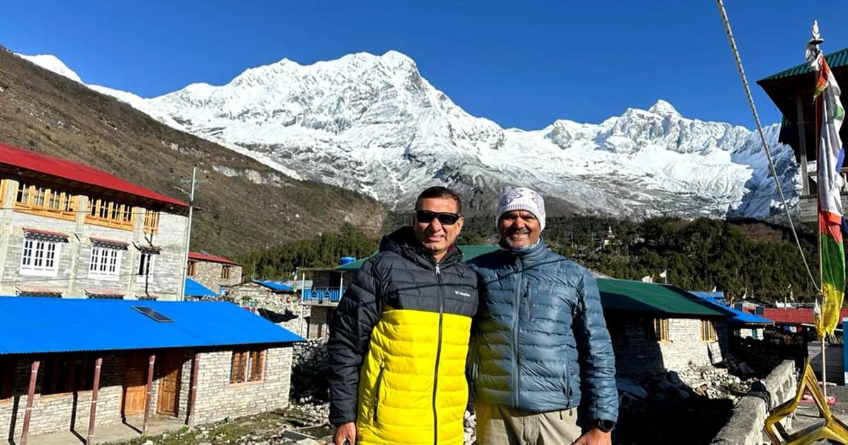 manaslu circuit trek in november
