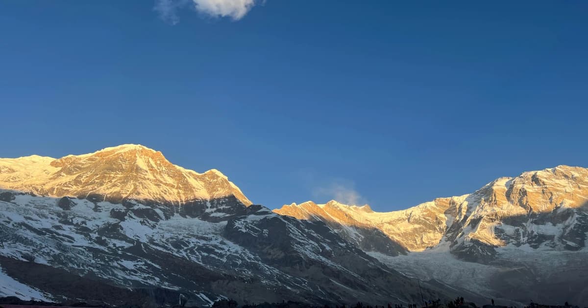 short annapurna base camp trek route
