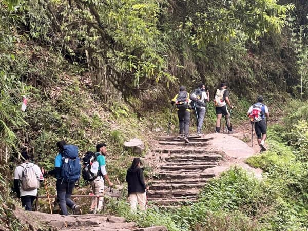 Annapurna Base Camp Trek Stairs